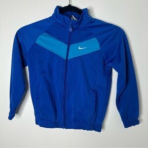 Nike kids blue lightweight jacket size 6